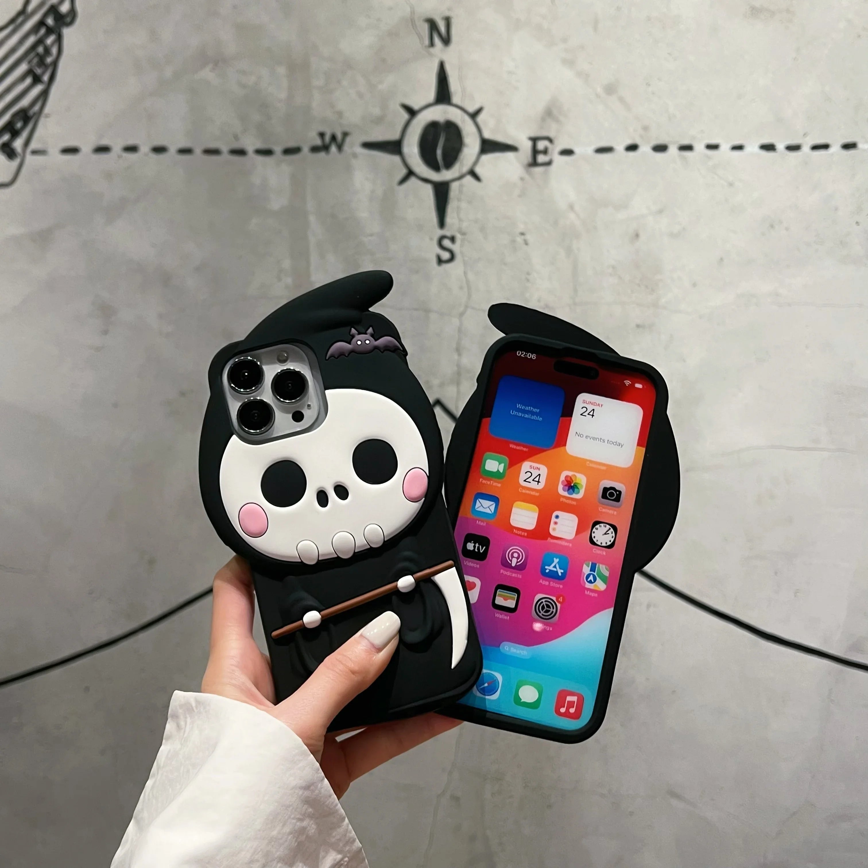 Asagiri - Cute Death phone case