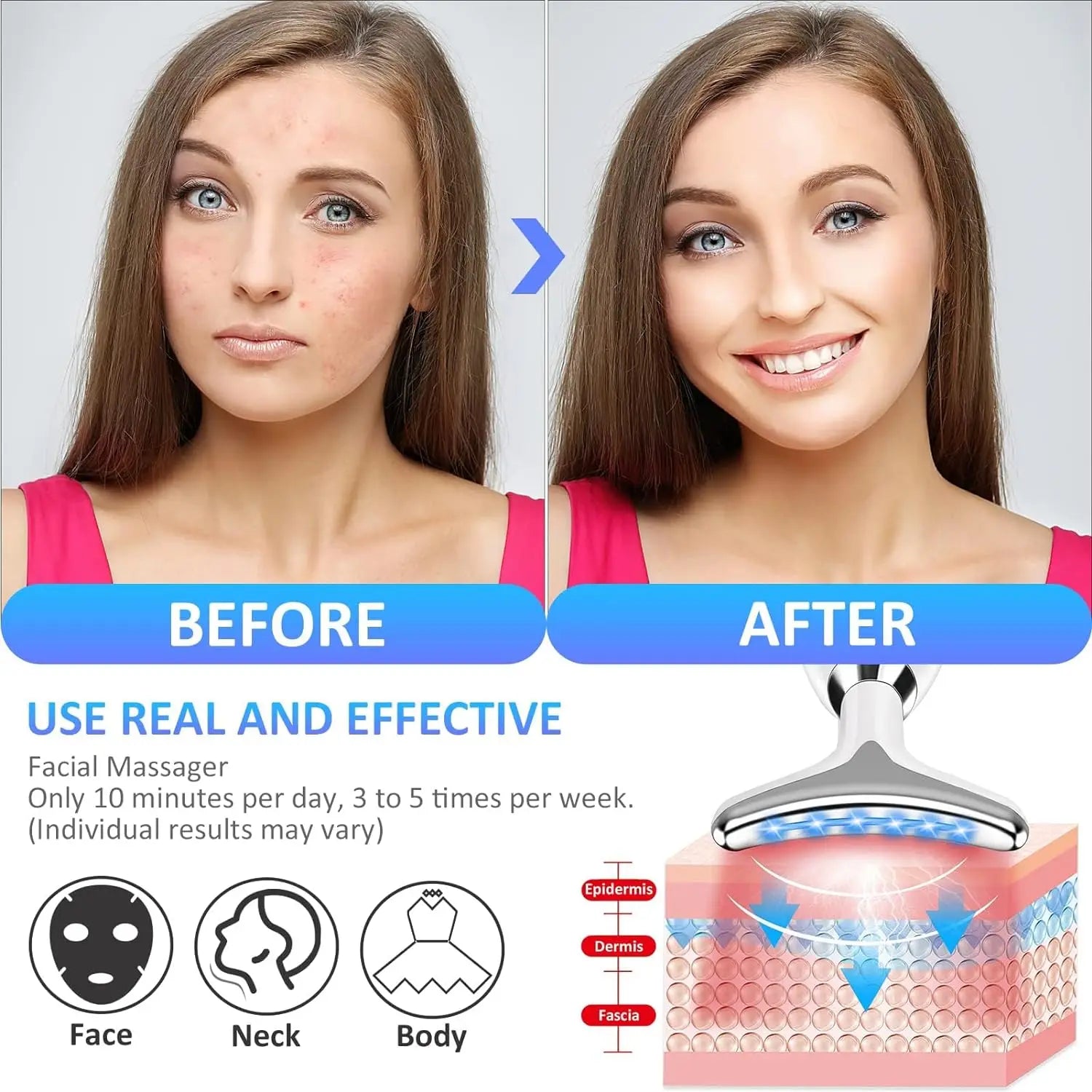 Asagiri- LED theraphy massager
